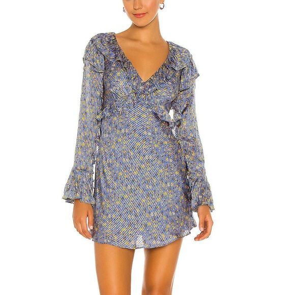 NWT Free People Sweetest Thing Floral Mini Dress - Picture 2 of 7